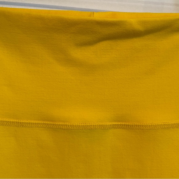 Bebe Yellow Knit Midi Pencil Skirt Size XS NWOT - Picture 7 of 16